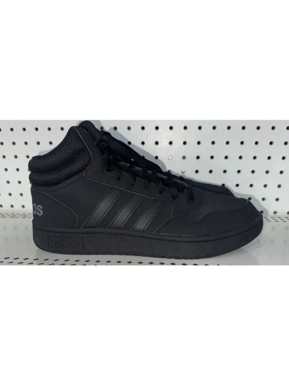 Adidas Hoops 3.0 Mid Mens Athletic Basketball Shoes Size 11 Black Gray GV6683